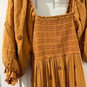 Free People dahlia maxi dress